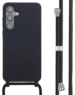 Imagen del producto de Funda de Silicona con Cuerda para Samsung Galaxy S25 FE -