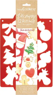 Produktbild von Ausstechplatte Thema Weihnachten
