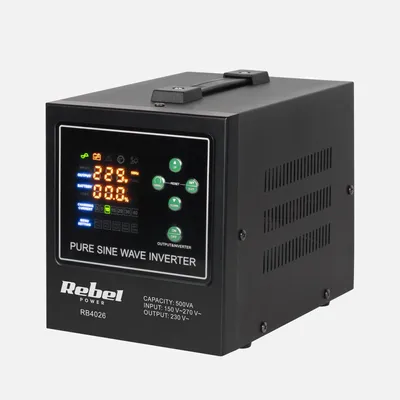 Produktbild von Notstromversorgungs-Konverter Rebel POWER-500-LFP4 12V 230V 500VA/300W