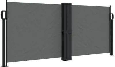 Obrázek produktu pro Zatahovací boční markýza antracitová 100 x 1 000 cm