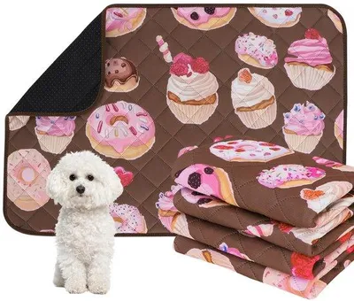 Productafbeelding van Herbruikbare trainingsmatten voor honden, wasbaar, super absorberend, 2 stuks, EU015