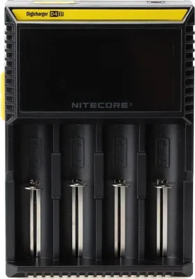 Obrázek produktu pro Nitecore D4EU, Lithium-ion (Li-ion), Nikl-kadmiová (NiCd), Nikl-metal hydridová (NiMH), AA, AAA, AAAA, C