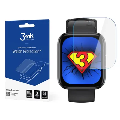 Produktbild von 3mk Display Schutzfolie Watch Protection für Realme Watch 2 Pro 0,2mm (3 Stück)