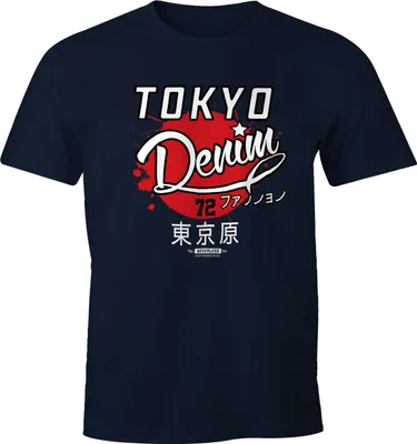 Produktbild von modernes Herren T-Shirt Tokyo Denim Neverless®  3XL