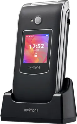 Obrázek produktu pro Telefon myPhone Rumba 2 černý s nabíjecím stojánkem