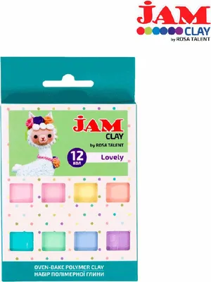 Obrázek produktu pro Modelina polimerowa Lovely 12 x 20 g