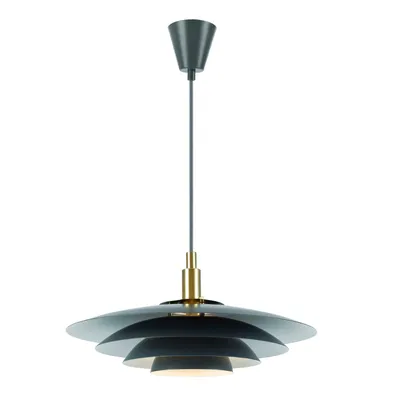 Produktbild von Hängeleuchte Nordlux Bretagne Metall Grau Pendelleuchte 37,8 cm