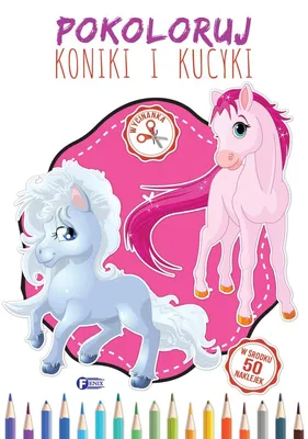 Produktbild von Koniki i kucyki. Pokoloruj dla dzieci