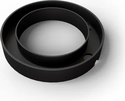 Produktbild von Halemeier Anbaugehäuse CircleLite 78 sw schwarz
