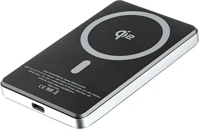 Produktbild von ER POWER Qi2 Dual PowerBank 5000mAh with USB-C - Space Gray