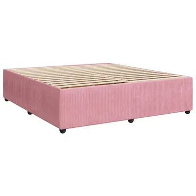 Produktbild von Bettgestell Rosa 180x200 cm Samt