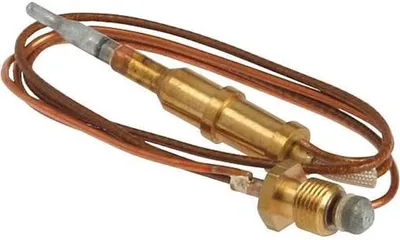 Productafbeelding van Thermo-element - Warmtesensor Onderdeel - Verwarming Reparatie - Specifiek Model - 9x3x2 cm - Zilverkleurig