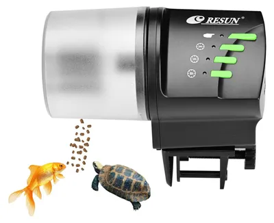 Aquarium-Futterautomat mit LCD-Display, automatischer Futterspender