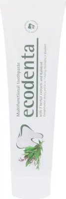 Obrázek produktu pro Ecodenta Multifunkční zubní pasta 7 bylin + Kalident + Fluorid 100ml