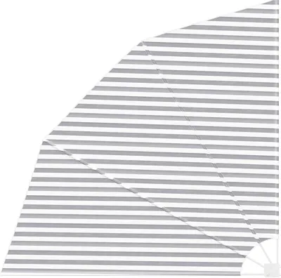 Produktbild von vidaXL Balkon Sichtschutz 210 x 210 cm Polyester Anthrazit und Weiß