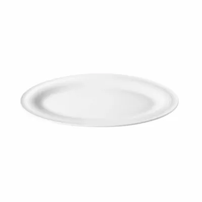 Produktbild von Servierplatte - Weiß - Porzellan - 25 x 18 cm - ovale Form