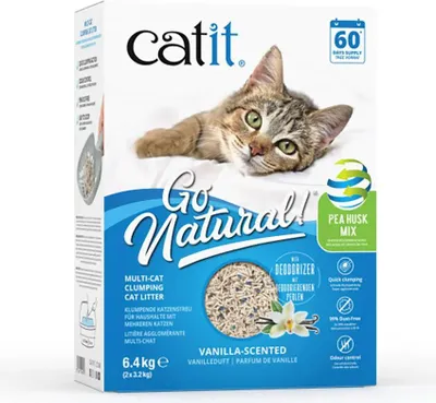 Immagine prodotto di Catit Go Natural! Mix Vainilla Clumping Sand 6,4 kg Trasparente Trasparente Taglia Unica