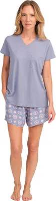 Immagine prodotto di J&J Brothers JJBFH0600 - Pigiama a maniche corte da donna