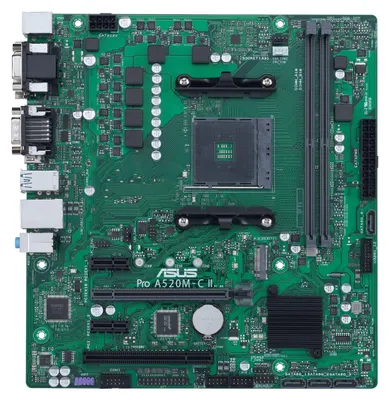 Produktbild von Asus 90Mb18F0-M0Eayc Pro A520M-C Ii/Csm//Am4,A520,M.2,Dp,Hdmi,Pci,Mb