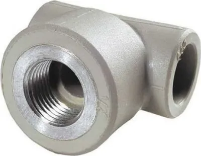 Imagen del producto de Conector roscado de polipropileno (PP) para tuberías, con rosca de 20 mm y 3/4 de pulgada