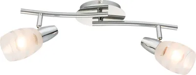 Produktbild von Globo Roy Strahler Chrom, 2xE14; 54985-2
