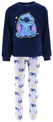 Produktbild von Schlafanzug Fleece Disney Stitch Dunkelblau 116 cm
