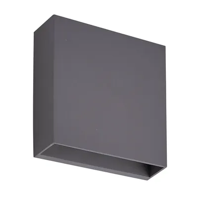 Produktbild von Lindby LED-Außenwandleuchte Ugar, 13cm, anthrazit, up/down