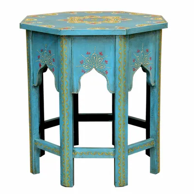 Produktbild von Orientalischer Beistelltisch Saada Blau M