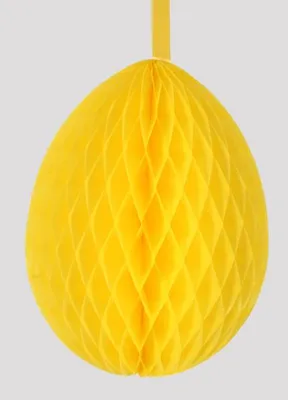 Produktbild von Wabenball Osterei gelb 30 cm