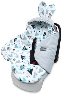 Immagine prodotto di Bellochi Copertura universale per seggiolini per bambini e AutoSitz Copertura per ali di bambino Prendere in cotone e ad esempio - tresor