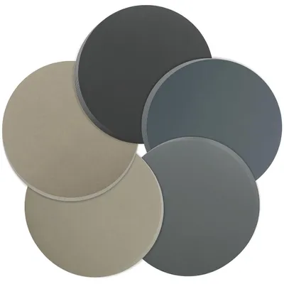 Produktbild von Schleifscheiben 50 Stück 125mm Klett Nass/Trocken Körnung 1000-5000 Ohne Loch Rund