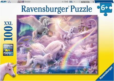 Image de RAVENSBURGER Puzzle Licornes XXL 100 pièces