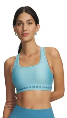 Obrázek produktu pro Podprsenka Under Armour Crossback Mid – modrá mlha, velikost: L