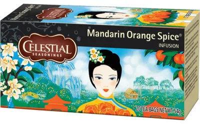 Productafbeelding van Celestial Seasonings Mandarin orange spice herb tea (20 stuks)