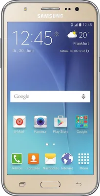 Produktbild von Samsung Galaxy J5 Smartphone (5 Zoll (12,7 cm) Touch-Display, 8 GB Speicher gol