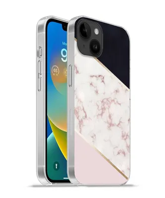 Produktbild von MuchoWow® Handyhülle Schutzhülle Hülle für Apple iPhone 14 Plus - Soft case Marmor - Roségold - Luxus Silikon Softcase Handy Hülle - Abbildung