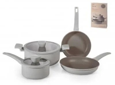 Immagine prodotto di H&H Set Cottura Antiaderente Alma 6 pezzi