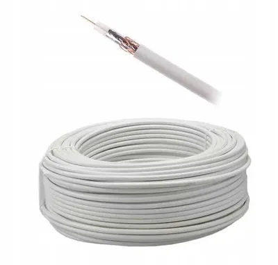 Imagen del producto de Antena de TV, cable coaxial, modelo YWDXpek, 75 ohmios, 1.05/4.8, 10 metros, compatible con 4K HD y LTE, tipo "puck"