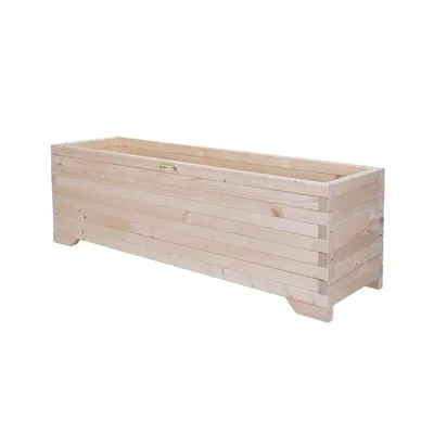 Obrázok produktu pre Greenspot Drevený Kvetináč - 120x35cm Priehľadný