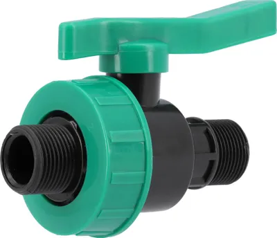Obrázok produktu pre Guľový ventil 3/4" x 3/4" z polypropylénu, vonkajší závit