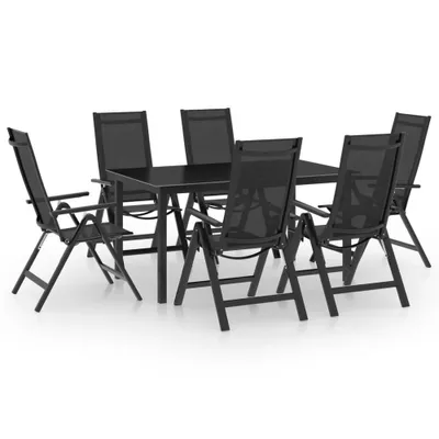 Image de Jardin Ensemble de salle à manger en aluminium Set de salle à manger