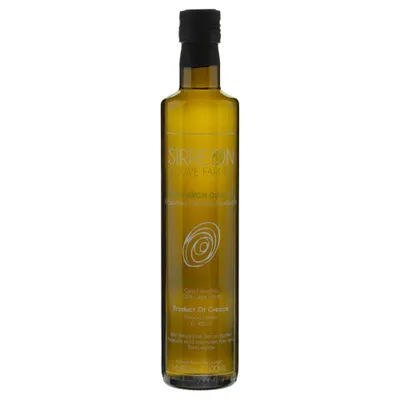 Produktbild von Sirreon Extra Natives Olivenöl –  – Säuregehalt 0,4% – Extravergine Olivenöl – 500 ml