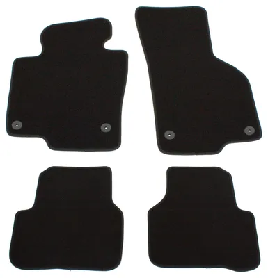 Produktbild von Velours Fußmatten Set für VW Passat 3C B6 / B7, Bj. 3/2005-10/2014