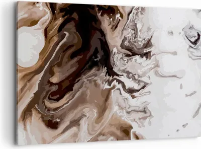 Produktbild von Bild auf Leinwand - Leinwandbild - Abstraktion modern - 120x80cm - Wand Bild - Wanddeko - Leinwanddruck - Bilder - Kunstdruck - Wanddekoration - Leinwand bilder - Wandkunst - AA120x80-4073