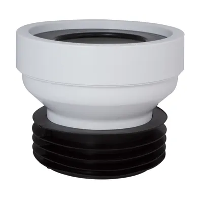 Produktbild von WC Anschlussstutzen Anschluss Toilette Rohr Stutzen Abfluss Manschette Ø 100 mm kein Versatz