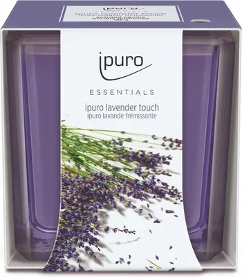 Produktbild von ipuro Lavender touch, Quadratisch, Lavendel, Zitrus, Blume, Lavendel, Minze, Moschus, 25 h, 1 Stück(e)