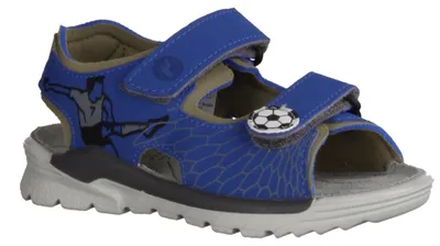 Immagine prodotto di Ricosta Kick 504502102  Sandalo, Ragazzi, mix di materiali, Blu, larghezza media - Scarpe per bambini, scarpe per i primi passi, taglie 18 - 26, Blu