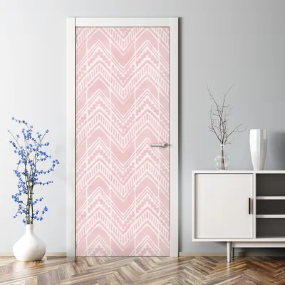 Produktbild von Dekorative Aufkleber selbstklebend Klebefolie Wandaufkleber Türposter Zarte Blattkonturen 70 x 200 cm