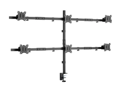 Obrázok produktu pre Equip 650160, Svorka/priechodka, 42 kg, 43,2 cm (17"), 81,3 cm (32"), 100 x 100 mm, Čierna