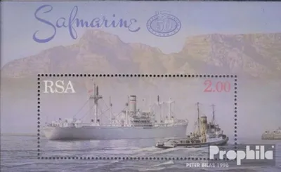 Produktbild von Briefmarken Südafrika 1996 Mi Block47 (kompl.Ausg.) gestempelt Safmarine